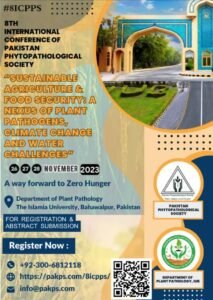 8th International Conference of Pakistan Phytopathological Society (8ICPPS)