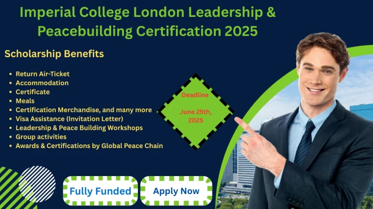 Imperial College London Leadership & Peacebuilding Certification 2025