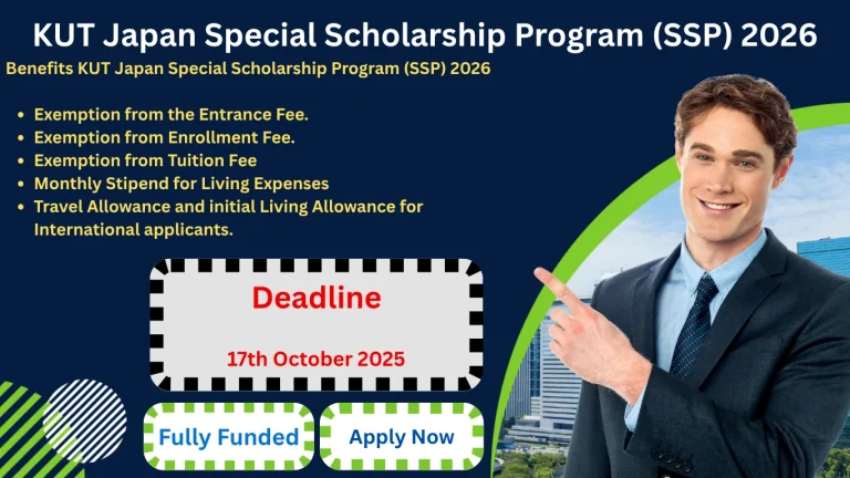 KUT Japan Special Scholarship Program 2026 (Fully Funded)