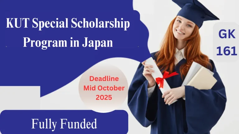 KUT Special Scholarship Program in Japan