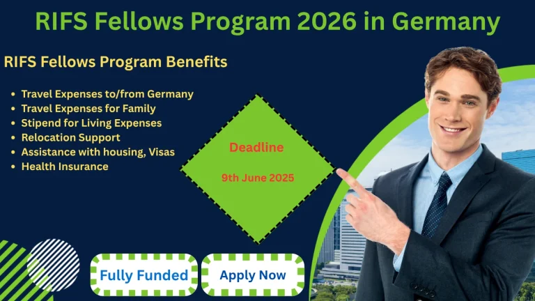 RIFS Fellows Program 2026 in Germany (Fully Funded)