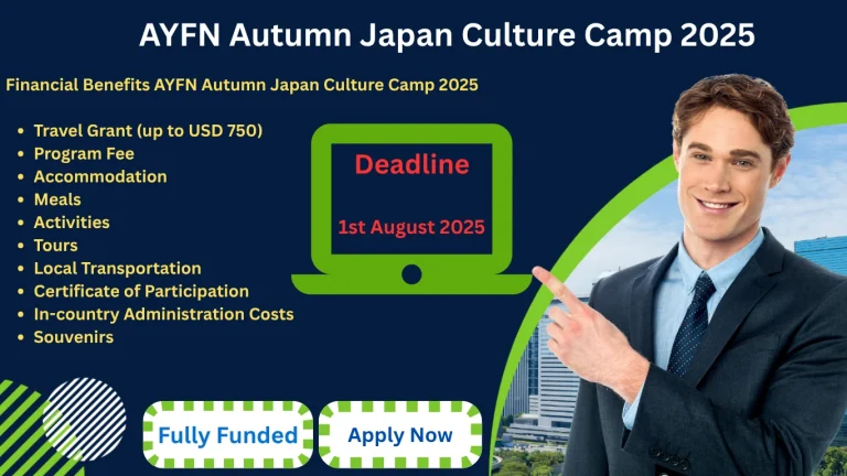 AYFN Autumn Japan Culture Camp 2025 (Fully Funded)