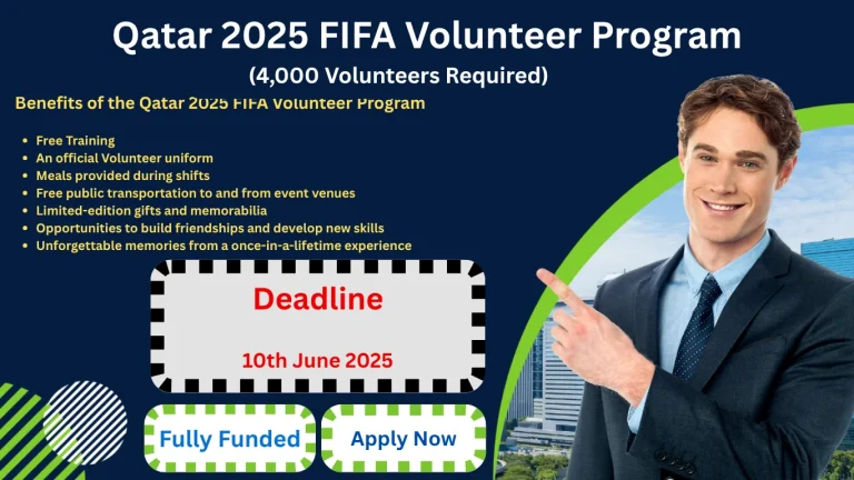 Qatar 2025 FIFA Volunteer Program (4,000 Volunteers Required)