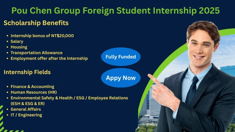 Pou Chen Group Foreign Student Internship 2025 (Fully Funded)