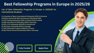 Fellowship Programs in Europe