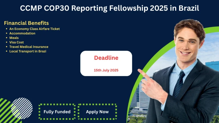 CCMP COP30 Reporting Fellowship 2025 in Brazil