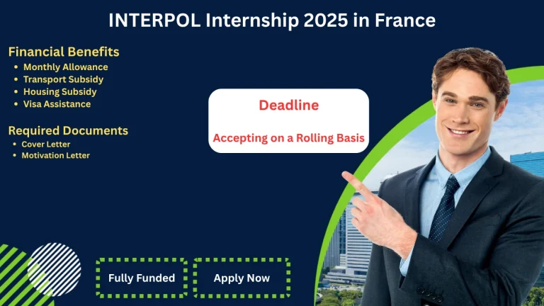 INTERPOL Internship 2025 in France