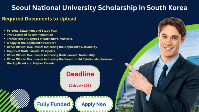 Seoul National University Scholarship in South Korea