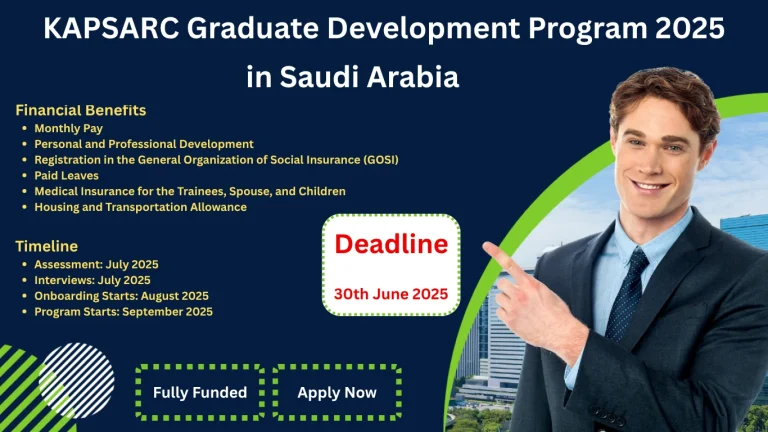 KAPSARC Graduate Development Program 2025