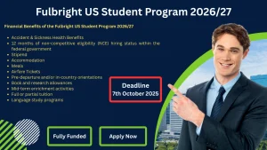 Fulbright US Student Program 2026/27