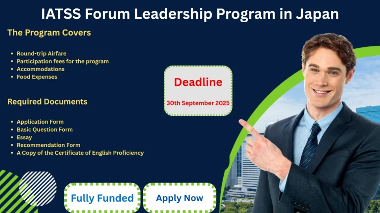 IATSS Forum Leadership Program in Japan 2026 (Fully Funded)