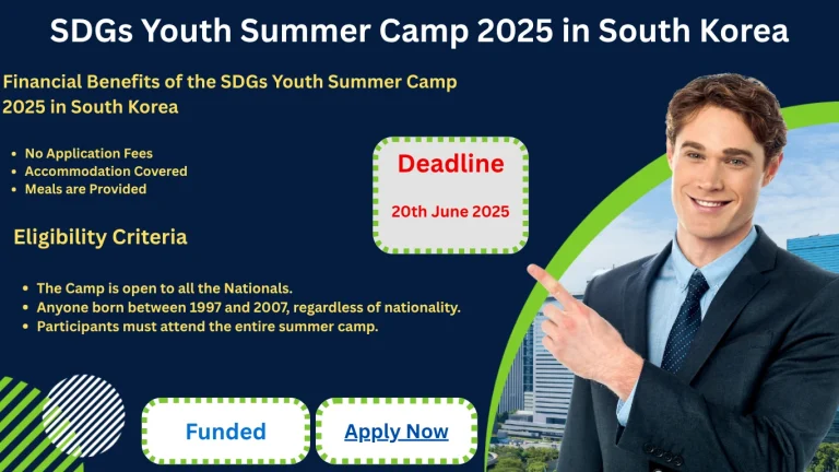 SDGs Youth Summer Camp 2025 in South Korea (Funded)
