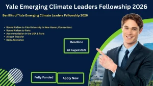 Yale Emerging Climate Leaders Fellowship 2026