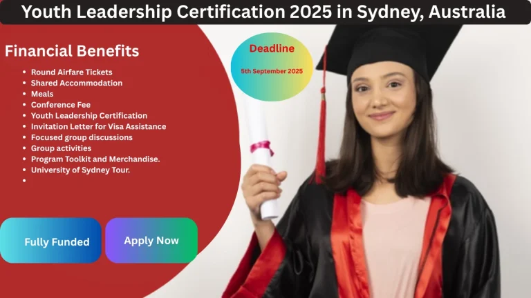 Youth Leadership Certification 2025 in Sydney, Australia