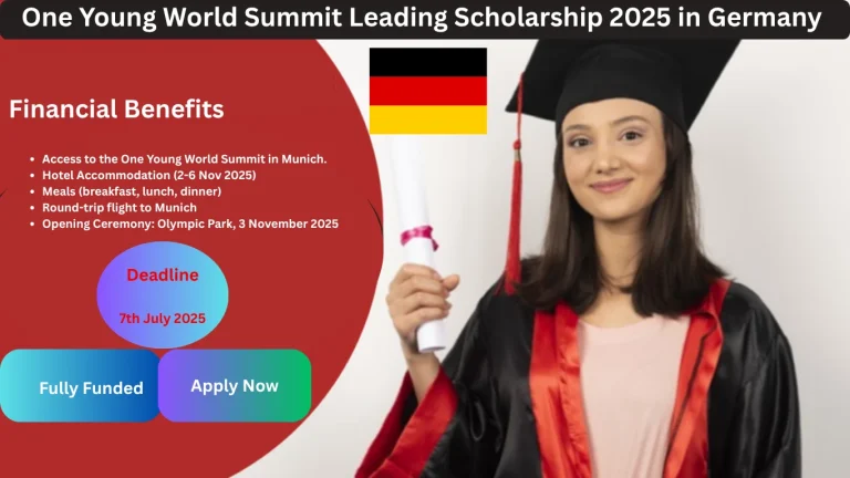 One Young World Summit Leading Scholarship 2025 in Germany