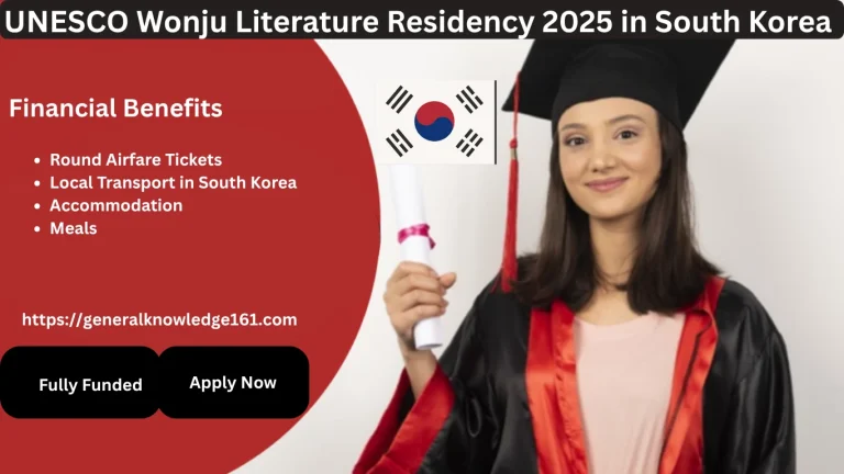UNESCO Wonju Literature Residency 2025 in South Korea